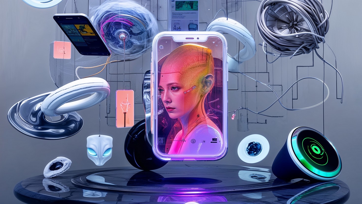 < Tanja Vujinović: RoboSense3, avdio-vizualno delo, 4x5 4K, 9:59 min, 2024, zajem zaslona
